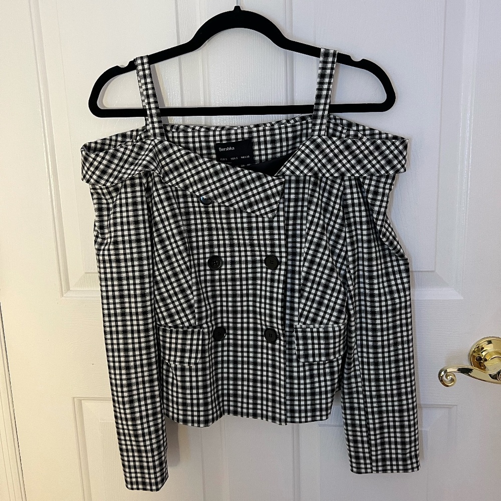 Bershka Tailored Blazer Blouse